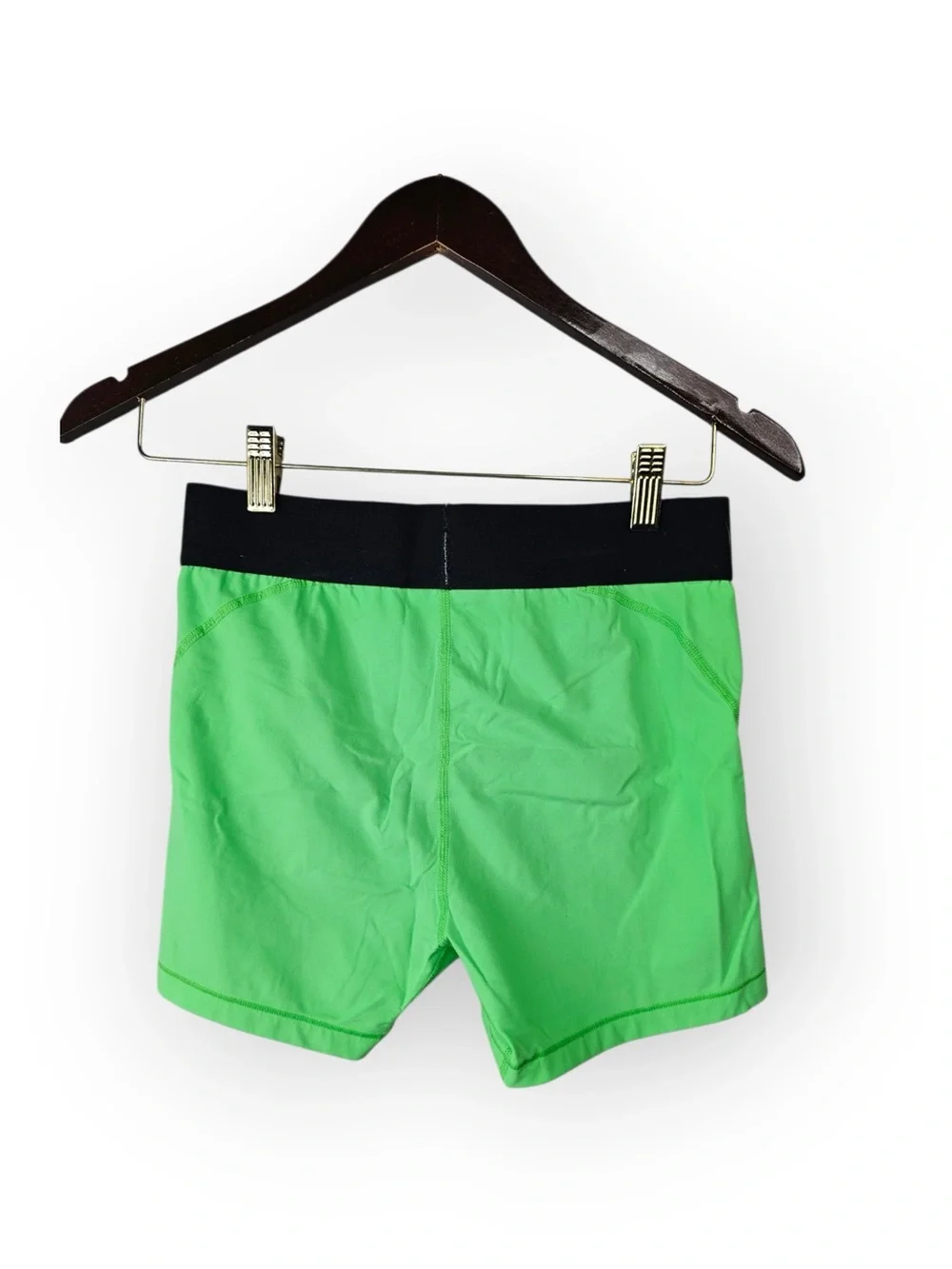 Buffbunny Collection Lime Green Workout Biker Shorts | Size Small